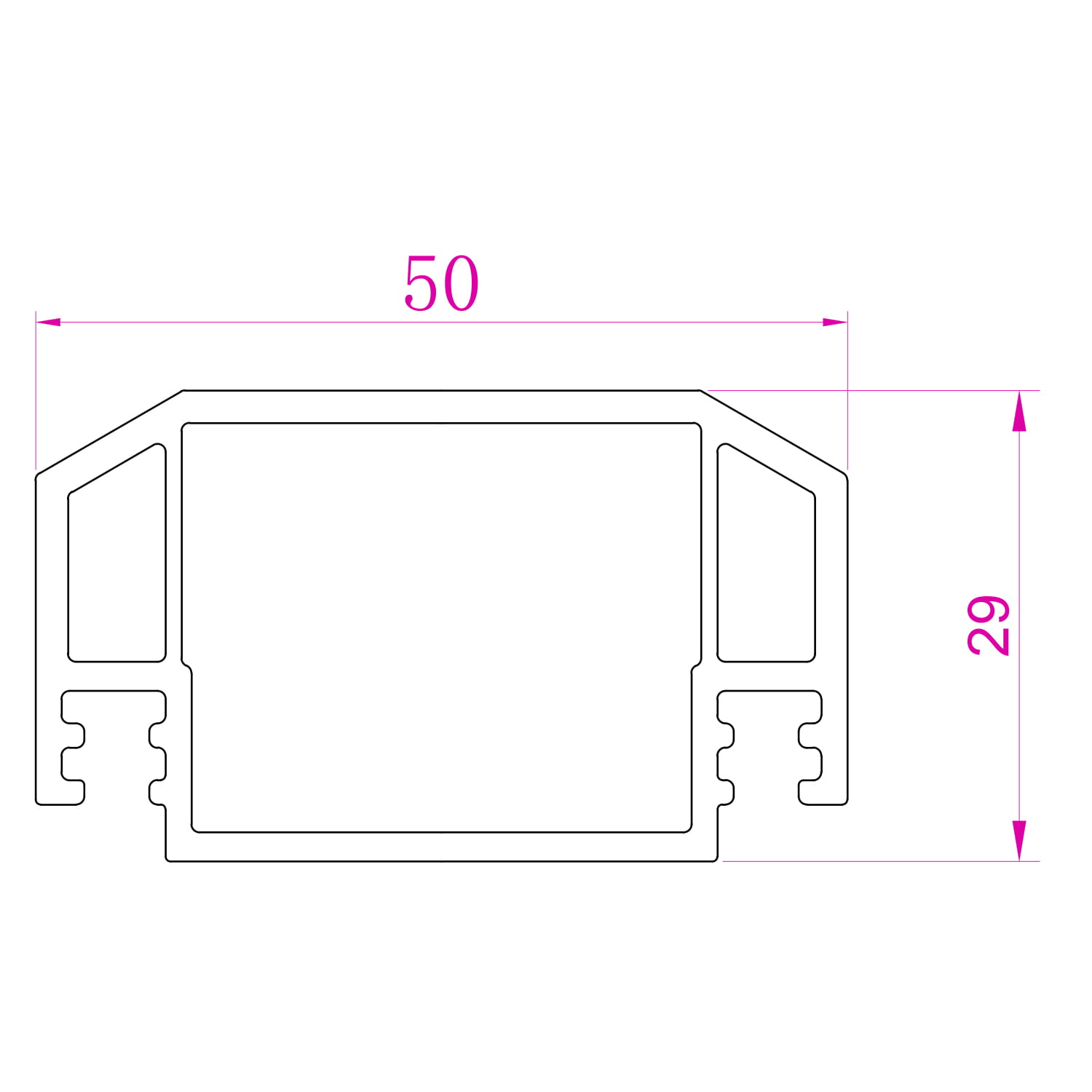 Sliding Mesh mullion