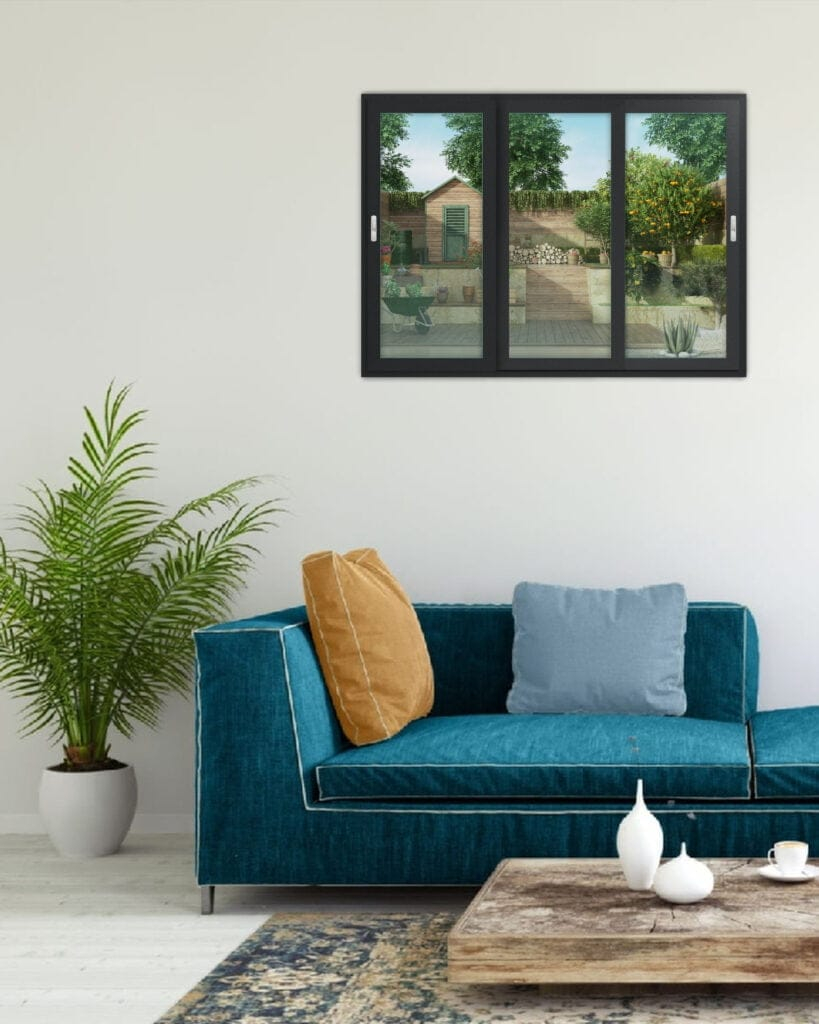 3 track Sliding window